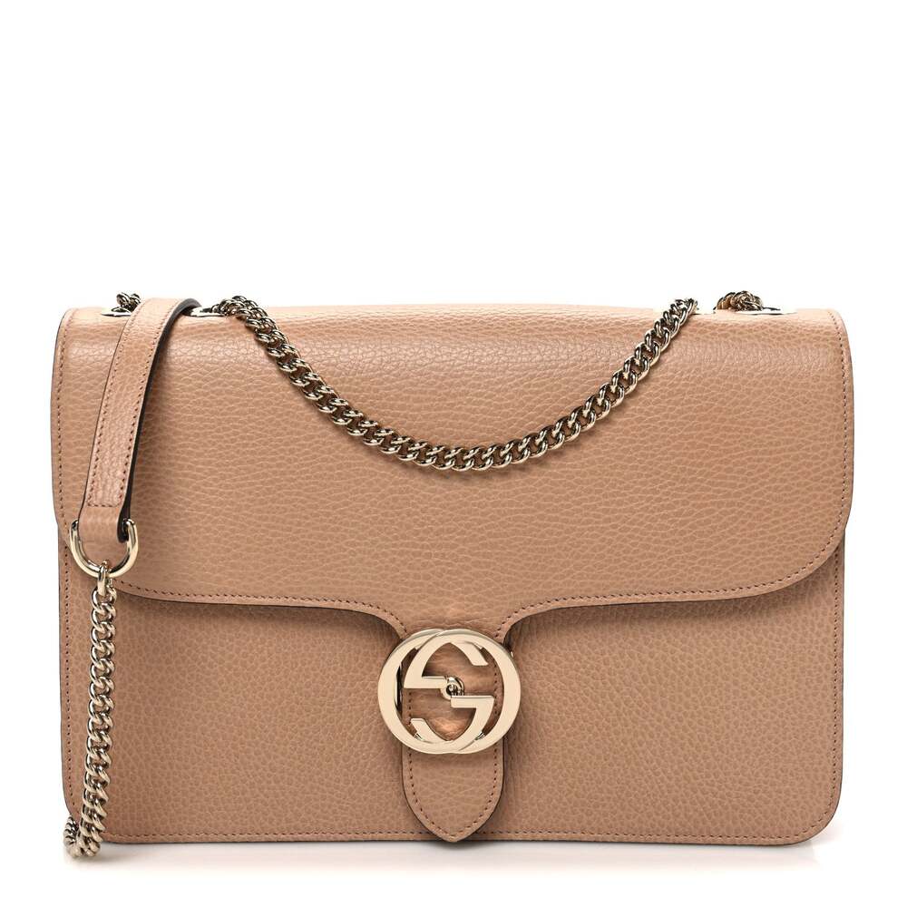 Gucci Dollar Calfskin Interlocking G #256967G13B